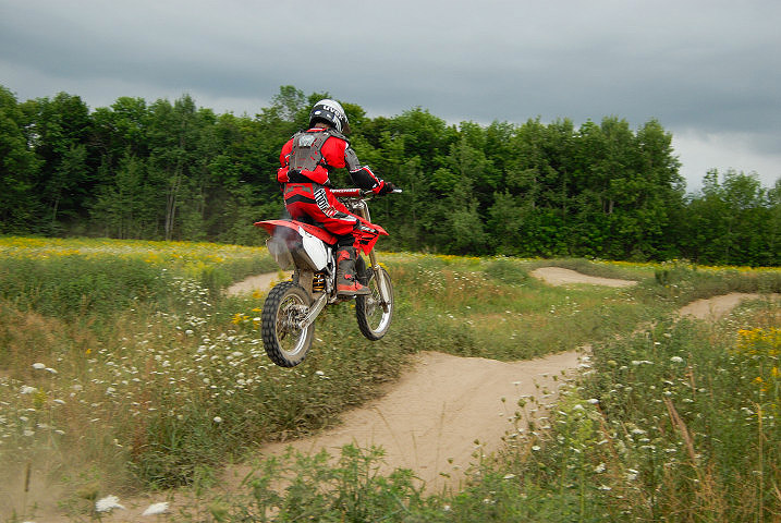 On the local MX track